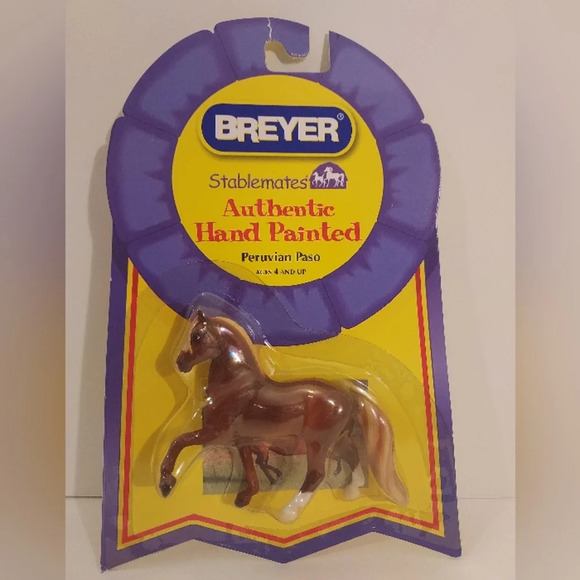 2008 Breyer Stablemates Authentic Hand Painted Peruvian Paso - Still In Package - Picture 1 of 9